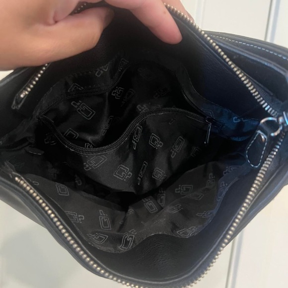 Guess vtg black nylon  shoulder bag guess handbag y2k main image 4